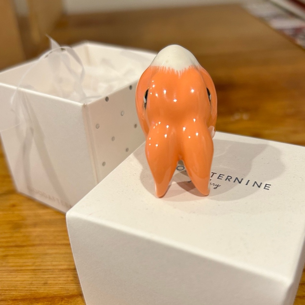 Enamel Rabbit Ring - Picture 5 of 9